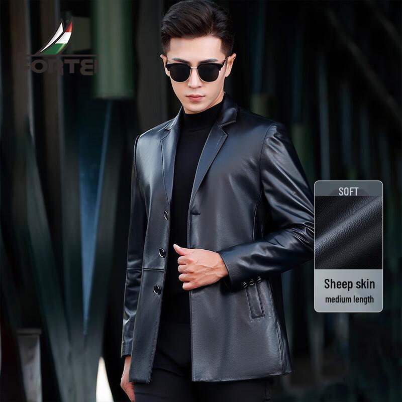 

Мужская осенняя деловая куртка из овчины Futeng M