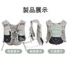 Clapoyis Running Trail Running Walking Vest Backpack, Small, Non-Shaking, Backpack, Hydration, (White, S)
