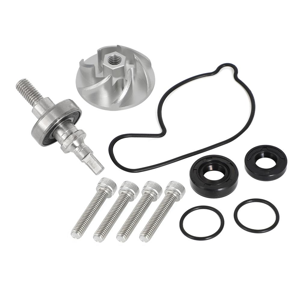 Water Pump Gasket Seal Bearing Repair Kit W/ Shaft For Yamaha YFZ450 YFZ 450 2004-2013 Gasket Bearing Rebuild Set