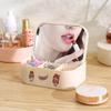 Creative Makeup Mirror with Storage Box – Cute, High-Definition Princess Mirror for Dorm or Dressing Table