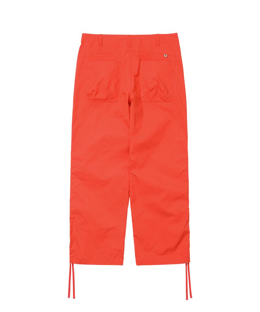 WELLBEING EXPRESS Wide String Pants Red