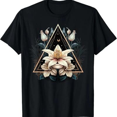 Mondlilie Herren und Mondlilie Damen T-Shirt