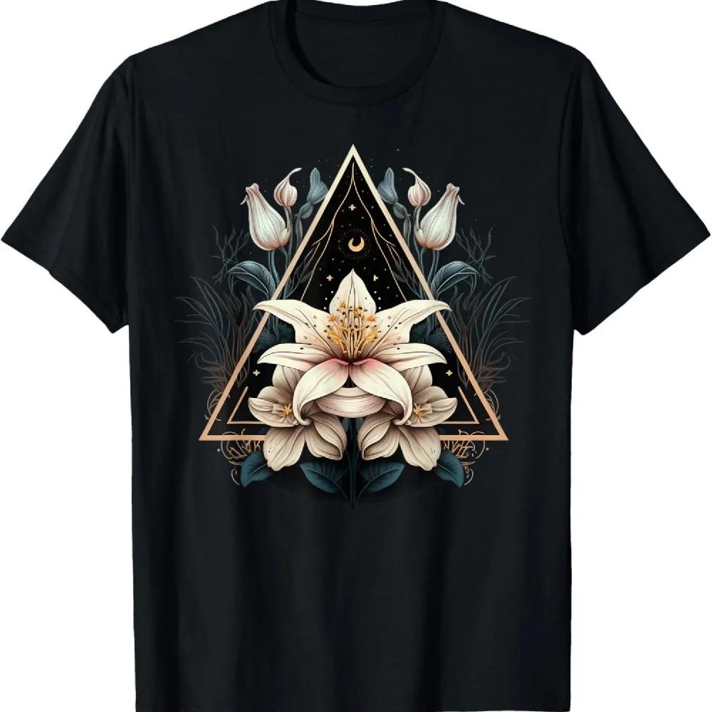 

Moon Lily men and Lunar Lily womens T-Shirt XXXXXL чёрный