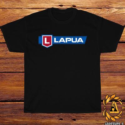 Lapua Ammunition Logo Black/Sport Grey/White/Navy/Red T-Shirt S-5XL