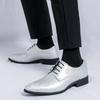 Office Men Dress Shoes Floral Pattern Men Formal Shoes Leather Luxury Fashion Groom Wedding Shoes Men Oxford Shoes Dress 38-48