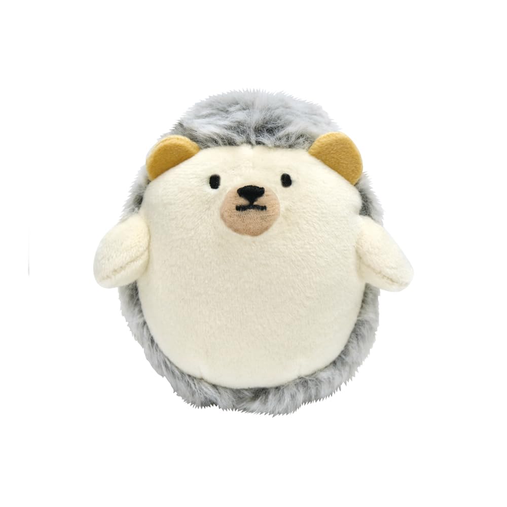 SunLemon Hug Hug Squishy Mini Hedgehog Plush Toy, 10 x 7 x 9 cm, Cute, Squishy, Animal, P-9712