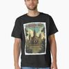 Vintage Angkor Wat Cambodia Travel Poster Iconic Temple Wall Art Classic T-Shirt