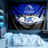 football club F.C Print Tapestry, Lightweight Wall Hanging, for Bedroom, Dorm, Living Room, Home Art Decor - Birthday Christmas Gift for Friends