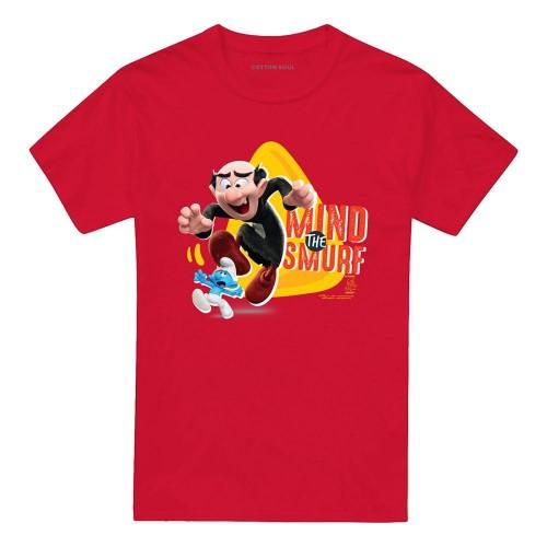 The Smurfs Unisex Adult Mind The Smurf Gargamel T-Shirt
