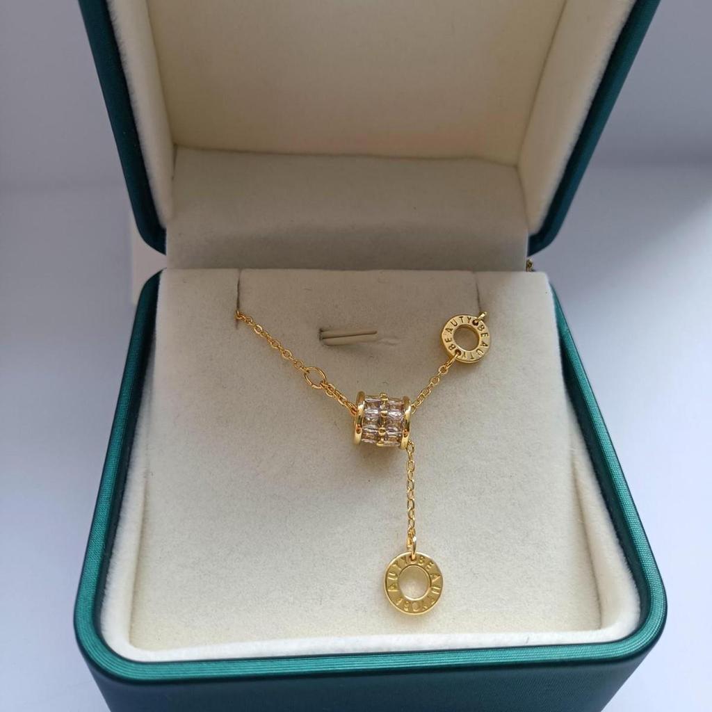 2023 Women's Light Luxury Little Waist Necklace - Non-Fading, Versatile Sweater Chain Pendant