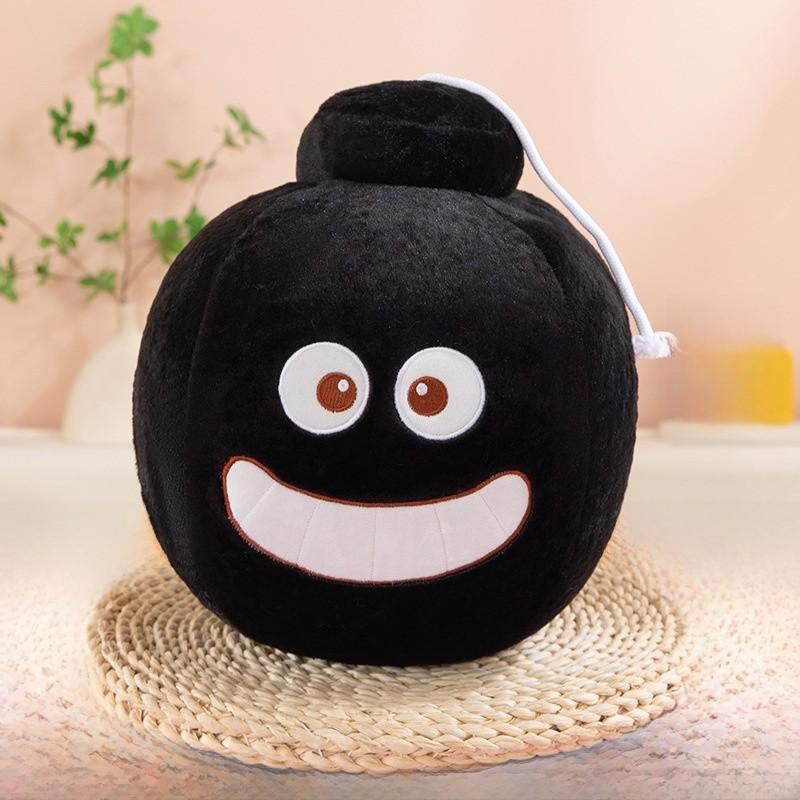 Cartoon Explosive Bomb Plush Pillow With Demon And Smiling Designs For Fun Photo Props And Gifts