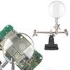 Multifarious Hand Desktop Magnifier Stand with LED Light Welding Illuminated Magnifying Glass Clip Clamp Helping for Crafting Cl