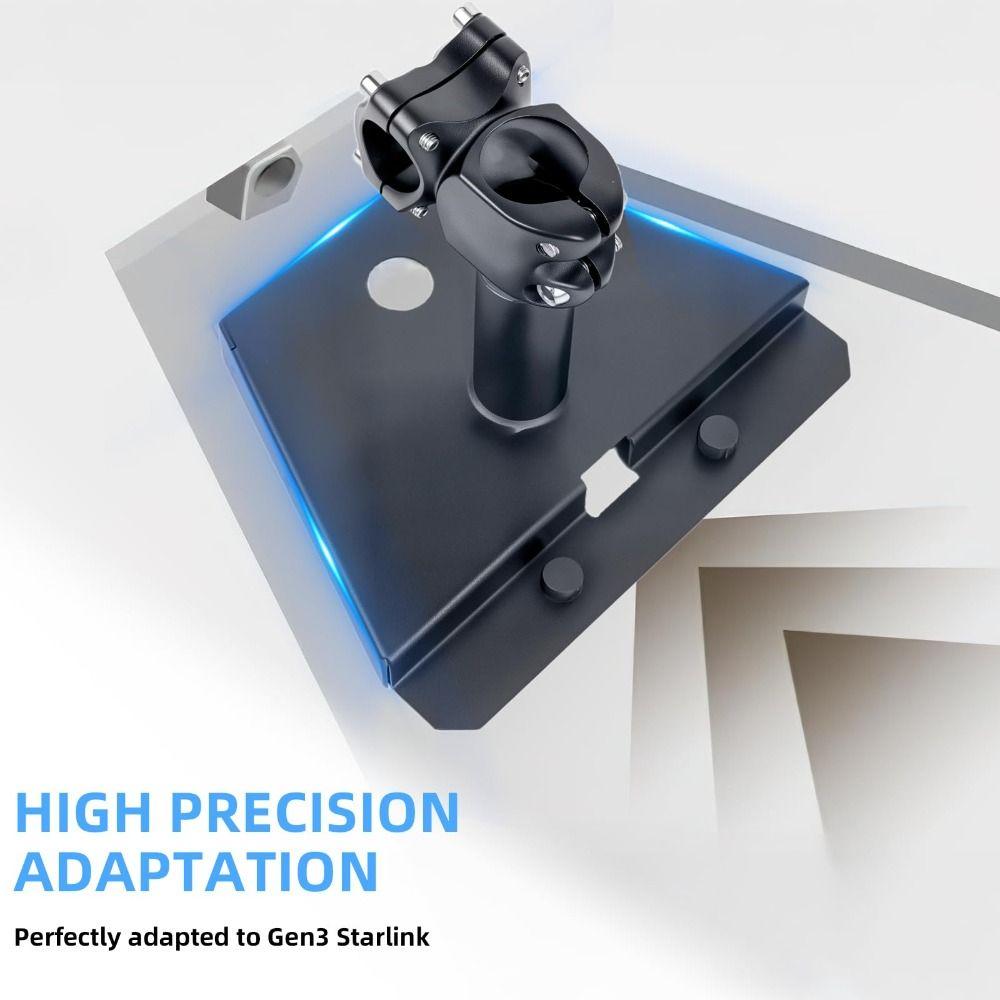 Clamp Mount Pole Clamp Mount Portable Design Portable Bracket Internet Mounting Kit  Camper Use