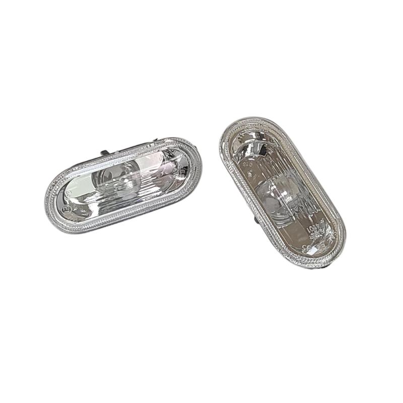 Replacement Part Clear Side Marker Light Smooth Lens For VW Volkswagen Golf MK4