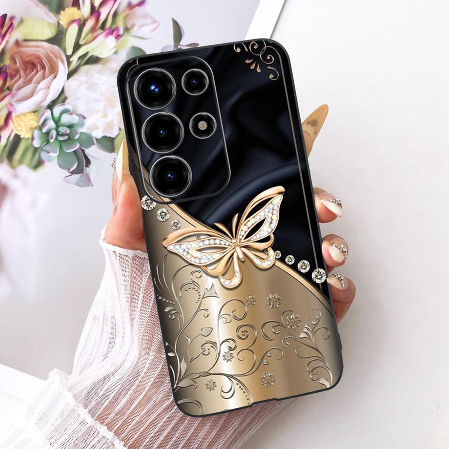Flower Cartoon Fashion Design Phone Case For Itel Super 26 Ultra S26 Ultra S688LN Funda Soft Silicone Shockproof Back Cover