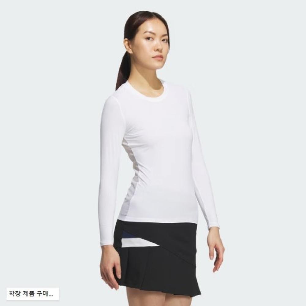 

AdidaS Golf Women S meSh Bag Long Sleeve baSe Layer Jf4598 White/M(95)
