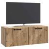 Wall Mounted TV Cabinet Artisan Oak Finish 78.5 x 31 x 30 cm