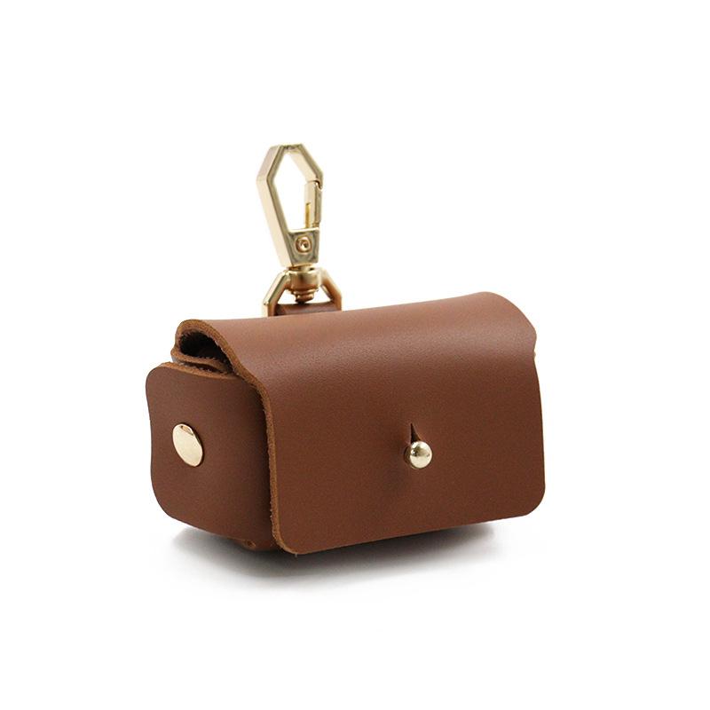 1Pc Mini Wedding Leather Ring Box For Proposing Dog Collar Pendant Ring Box Engagement Wedding Ring Storage Box