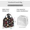 Nurse Theme Lunch Bag for Women Insulated Tote Bag Reusable Cooler Lunch Box for Work Picnic Travel, One Size