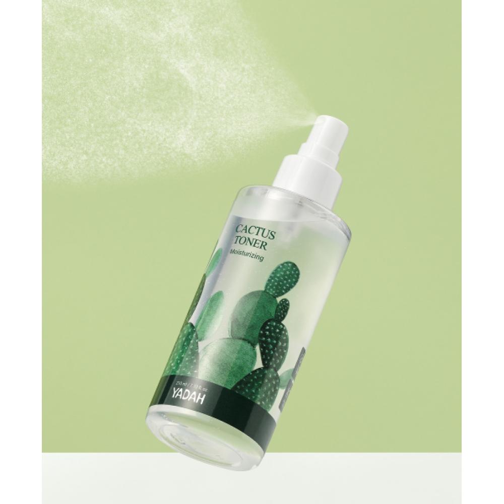 Yadah Cactus Vegan Toner 210ml  + Free Mist Pump 