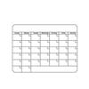 40*30cm Schwarz/Weiß Wasserdicht Zeichen Magnettafel Kühler Kühlschrankmagnet Notizblock