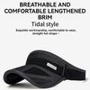 1Pcs Sunscreen Hollow Top Hat Extended Brim Sunscreen Mesh Hat Outdoor Sports Hollow Brim Sunscreen Hat Circle Men Women