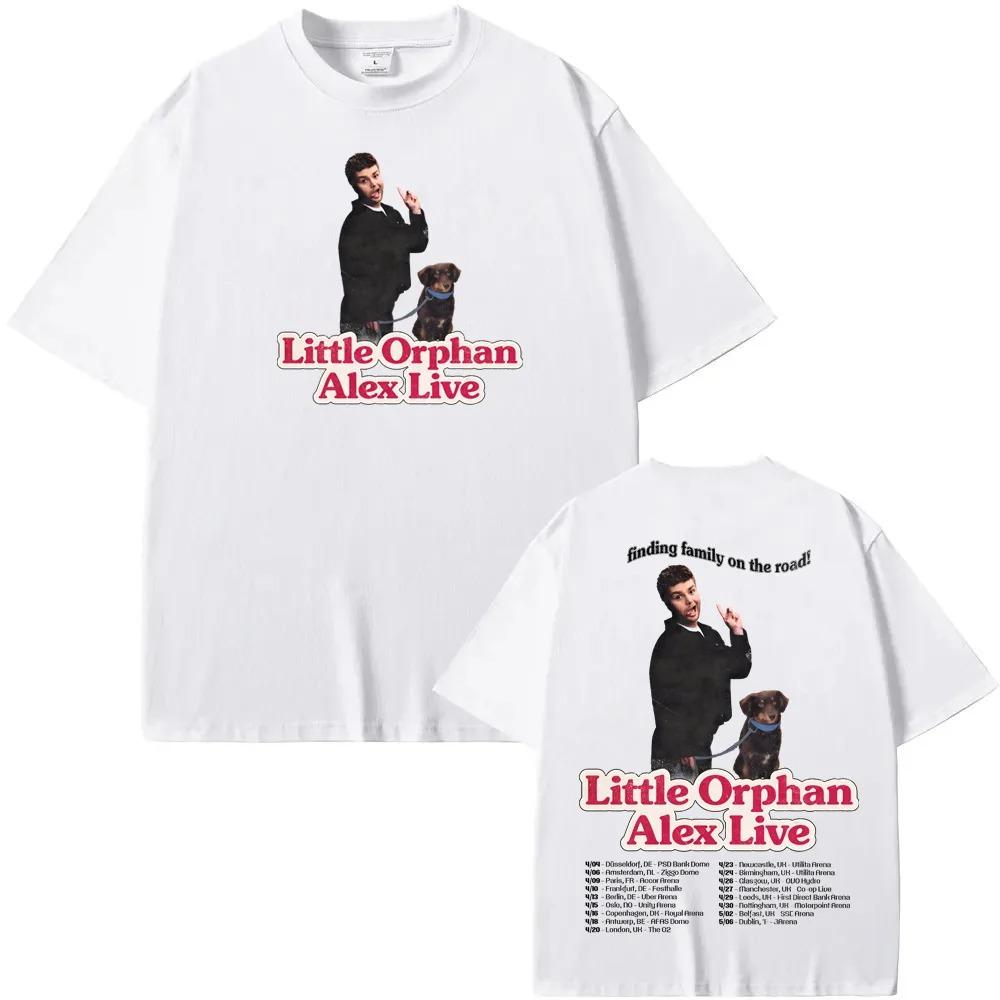 

Alex Warren 2026 European Arena Tour Peripherals Tshirt Men Women Loose Cotton Casual Tees Comfortable Soft Oversized Camisetas 2XL