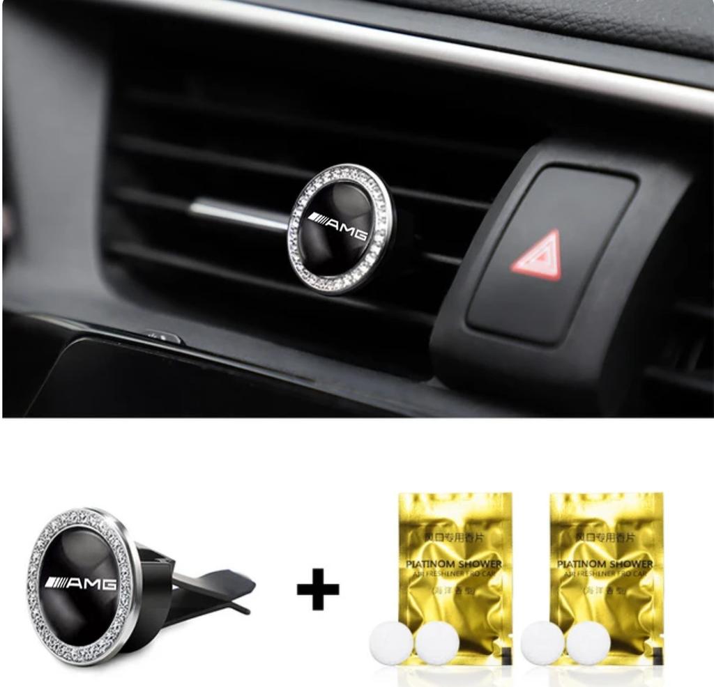 Q0111-Car Air Freshener Interior Perfume Diffuser For Mercedes Benz W177 W213 W203 W204 GLK CLA GLA Interior Mouldings YK-CFKXX-BenC