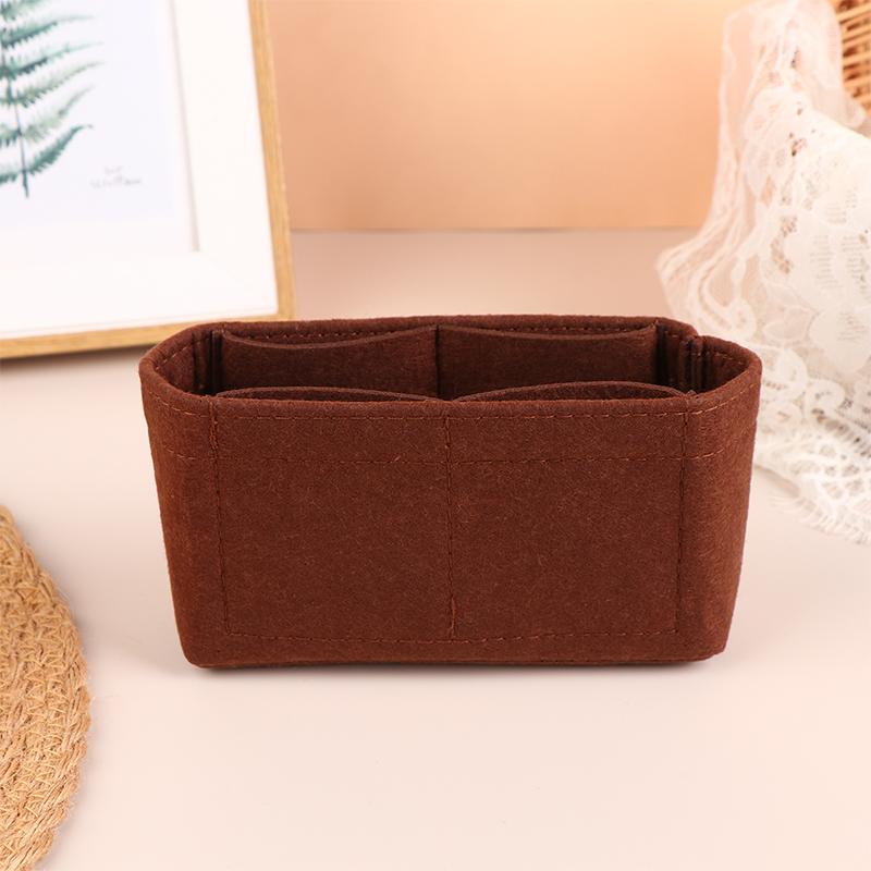 1Pc Bag Anti-Deformation Liner Organizer For Insert Handbag Mini Bag Storage Bag The Liner Bag Felt Purse Liner Bags