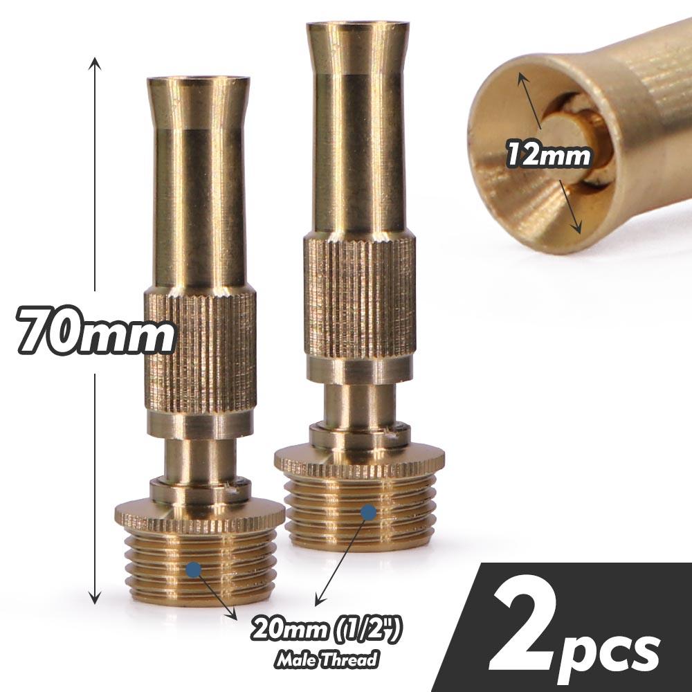 

Adjustable Brass Nozzle Quick Connect High Pressure Water Gun for Car Washing Garden Irrigation Hose Connector Sprayer Sprinkler