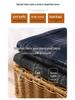 New Autumn/Winter Plus-Size Plaid Wool A-Line Midi Skirt for Women with Slimming Wide Hem