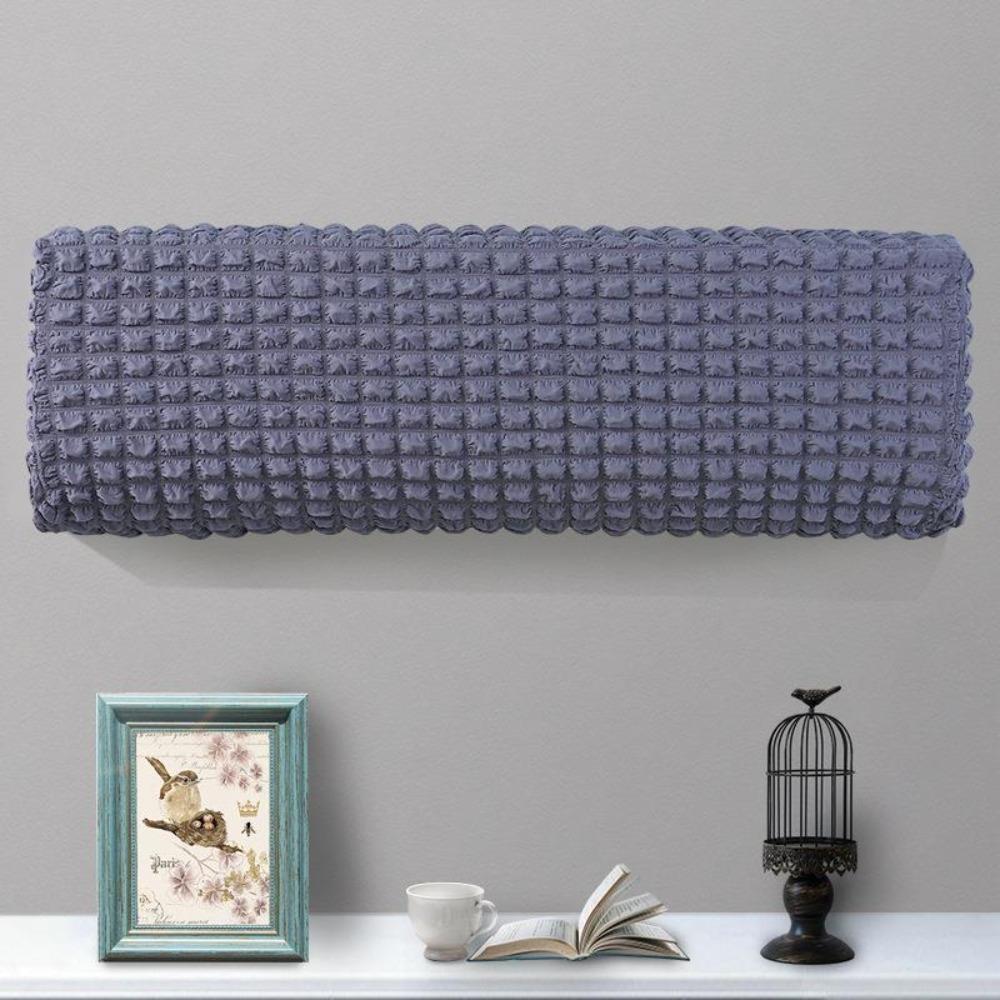 Solid Color Air Conditioner Dust Cover Wall Mounted Air Conditioner Elastic Fabric Air Conditioner Dustproof Protector