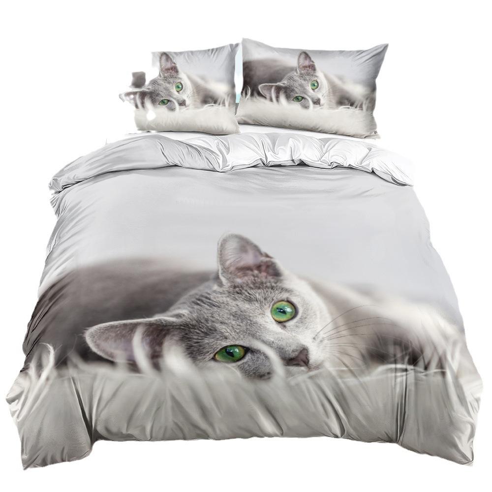 Impression technologie de la mode, impression numérique 3D, literie, housses de couette, taies d'oreiller, ensembles trois pièces