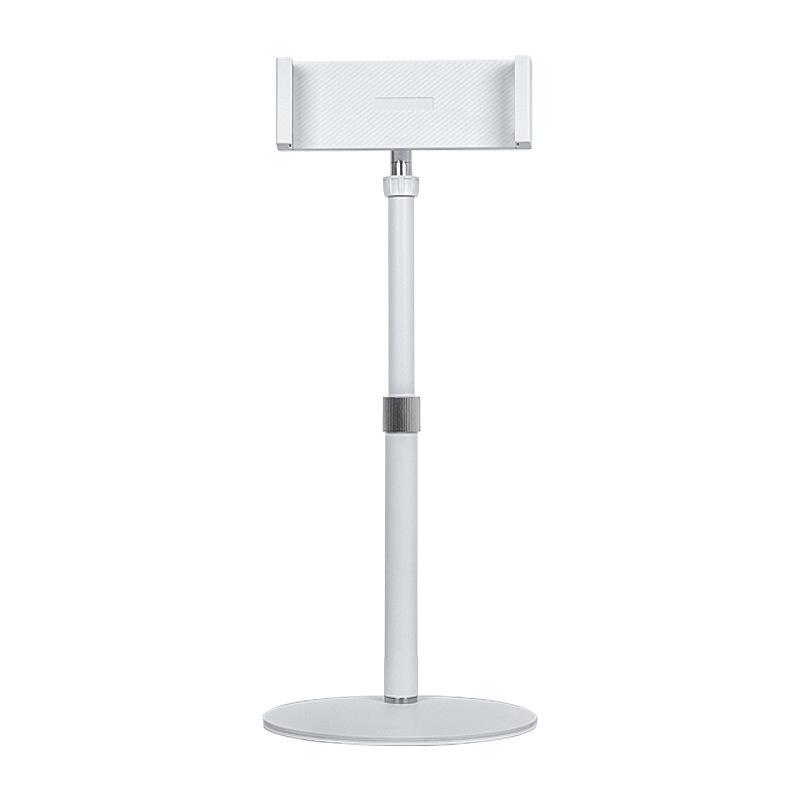 Adjustable Metal Telescopic Phone & Tablet Holder with Round Base
