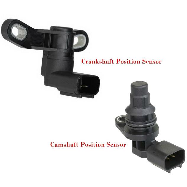 2 Pcs Camshaft & Crankshaft Position Sensor Fits 3 5 6 CX7 MX5 Miata 2006-2015