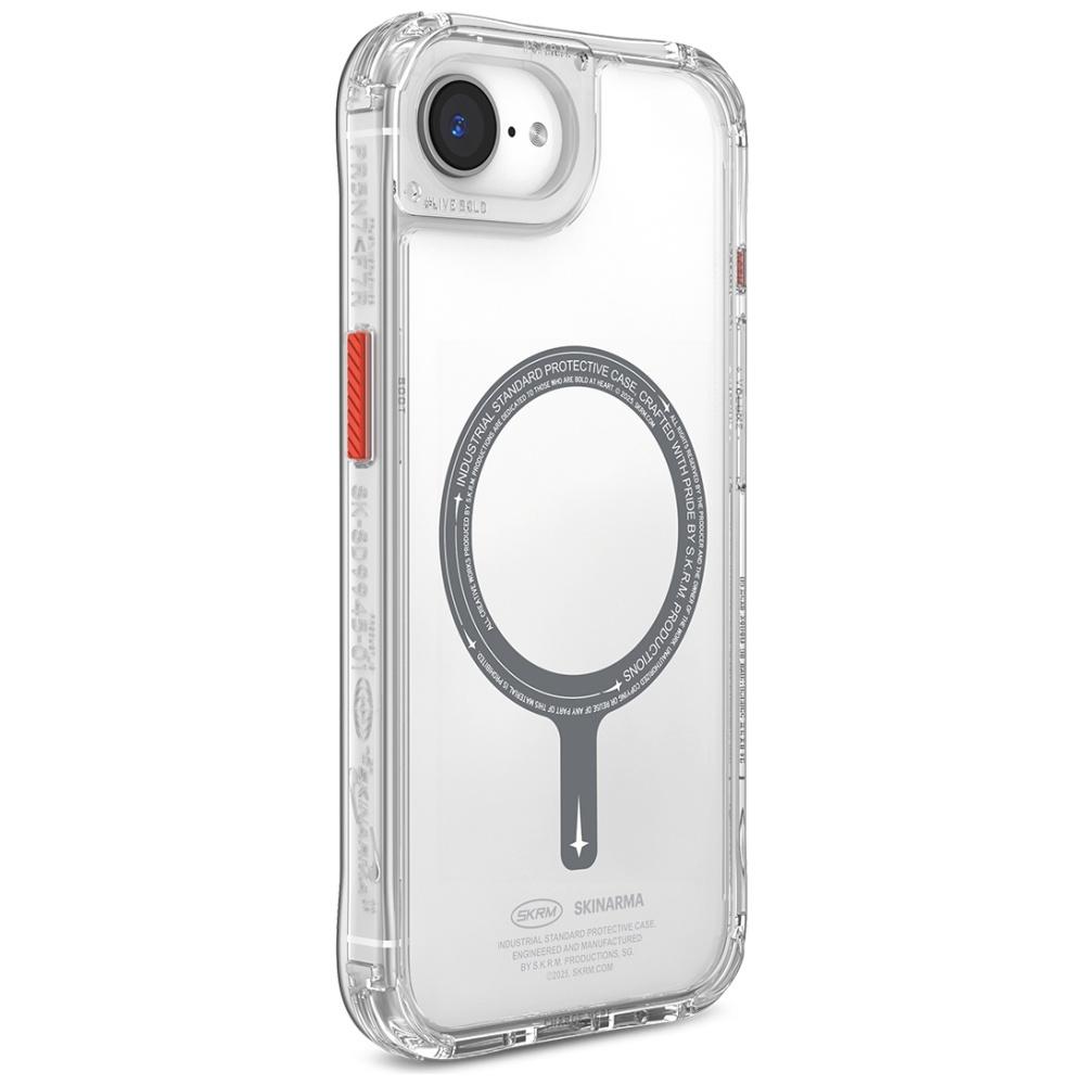 Skinarma Saido Magsafe Case For iPhone 16E Transparent