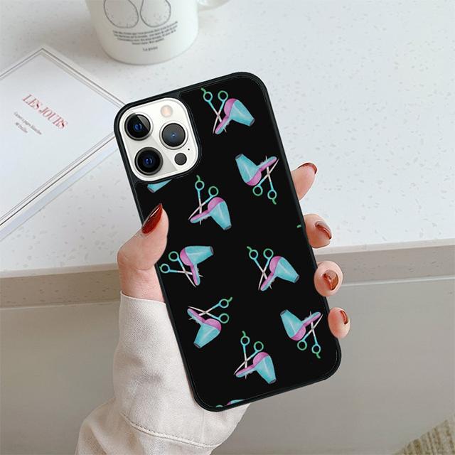 

Hair Stylist Barber Hairdresser Tools Phone Case For iPhone 17 Air 14 15 16 13 12 Cover For Apple Pro Max Plus SE iPhone 11pro max