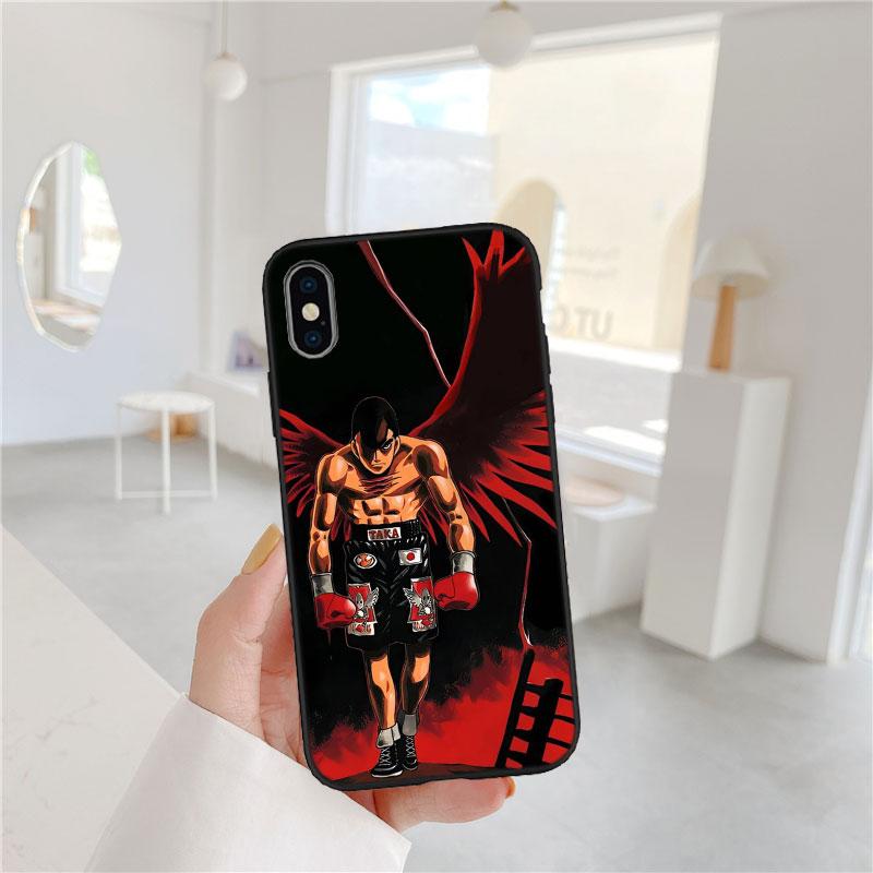 CJ64 Hajime no Ippo Soft Shell Phone Case for Xiaomi Poco C40 C50 C51 C55 C65 C71 C75 F3 F5 F6 F7 M2 M3 Pro Ultra