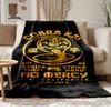 Cobra Kai Weiches und bequemes Flanell Geeignet für Sofas Wohnzimmer Outdoor-Camping Reisen und auch ein tolles Jubiläumsgeschenk