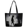 Hand Map Digital Color Printing Handbag Handbag Leather High Quality Large Capacity Tote Bag OEM