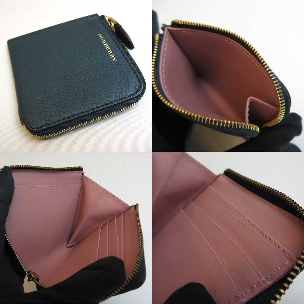 Used BURBERRYCoin case Cowhide unisex