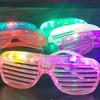 10/20/30PCS 3 Modes LED Glasses Glow In The Dark Party Neon Luminous Glasses  Birthday Wedding LED Party Supplies