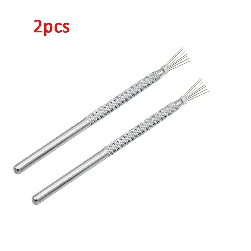 7 Pin Feather Wire Texture Ceramics Tools Polymer Clay Sculpting Modeling Tool DIY Pottery Brush Pottery Tools Cake Accessories