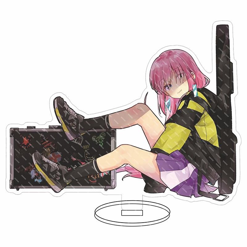 Anime Bocchi the Rock Figure Acrylic Stand Hitori Gotou Ijichi Nijika Yamada Ryo Kita Ikuyo Gift Desk Decoration