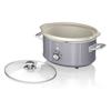 Retro Slow Cooker 3.5l Removable Non-stick Ceramic Pot, Vintage Swan Sf17021grneu 200w Grey