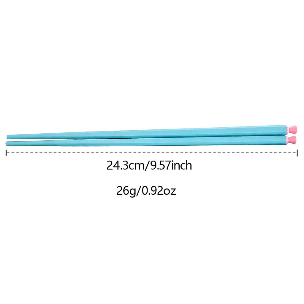 Reusable Chopsticks 5 Pairs Non‑slip Plastic Chop Sticks for Sushi Ramen Home Kitchen Use