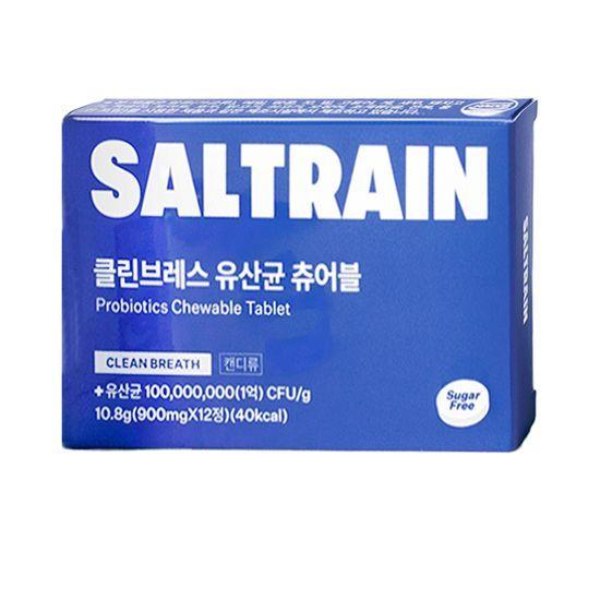 SALTRAIN Clean Breath Probiotic Chewables (Choose 2 Types) (12/30 Tablets)