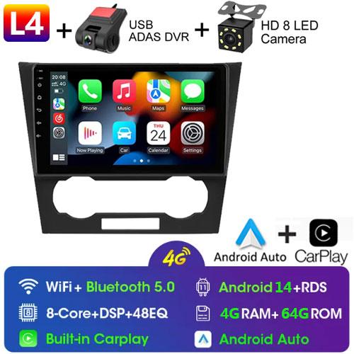 2 Din Android 13 Car Stereo Radio For Chevrolet Chevy Epica 1 2006-2012 Multimedia Video Player GPS Navigation Carplay 2 Din DVD