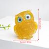 1Pc Natural  Cute Animal Image Macadam Drip Glue Owl Household Supplies Desktop Ornament