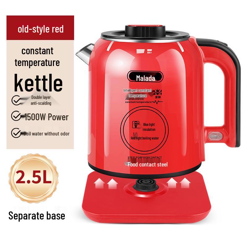 Wanlida Durable Anti-Scald Smart Electric Kettle with Temperature Display